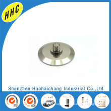 customized steel zinc plated flat round pan head screw